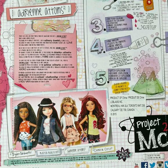 Adrienne's Volcano Doll New in Box Project Mc2 MGA Entertainment 2015 - Picture 5 of 16